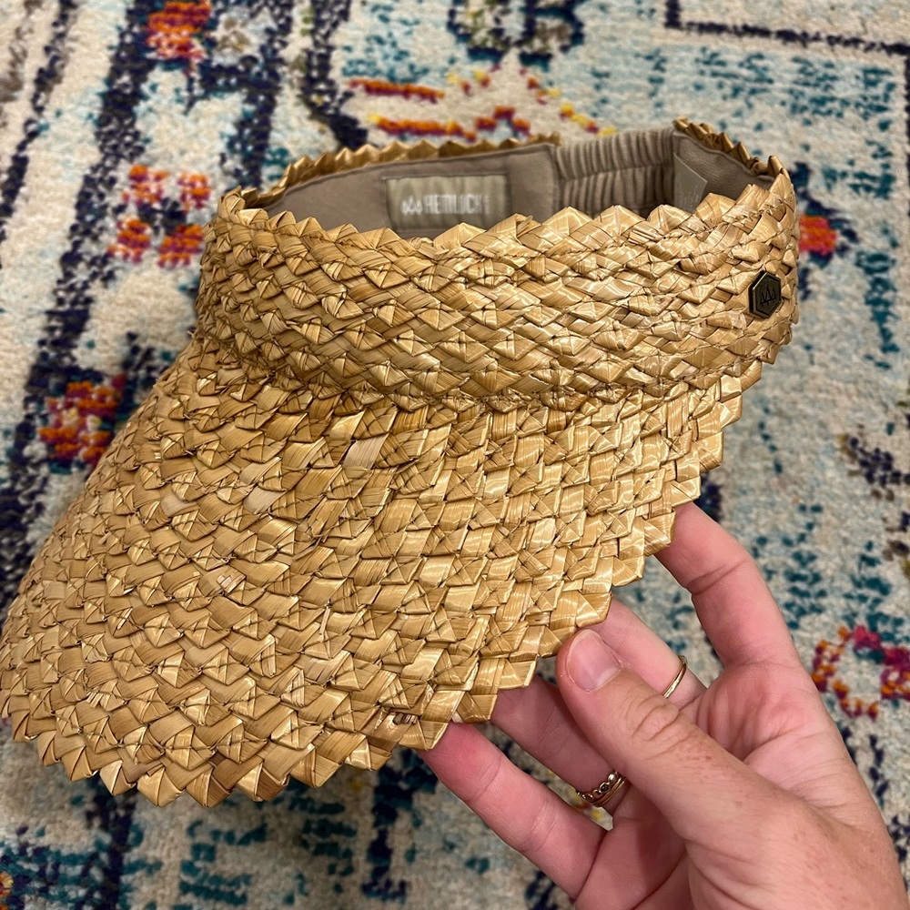 Hemlock Straw Visor in Honeycomb